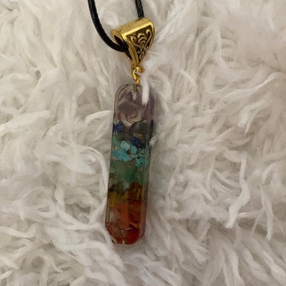 Chakra crystal necklace - Picture 5 of 5